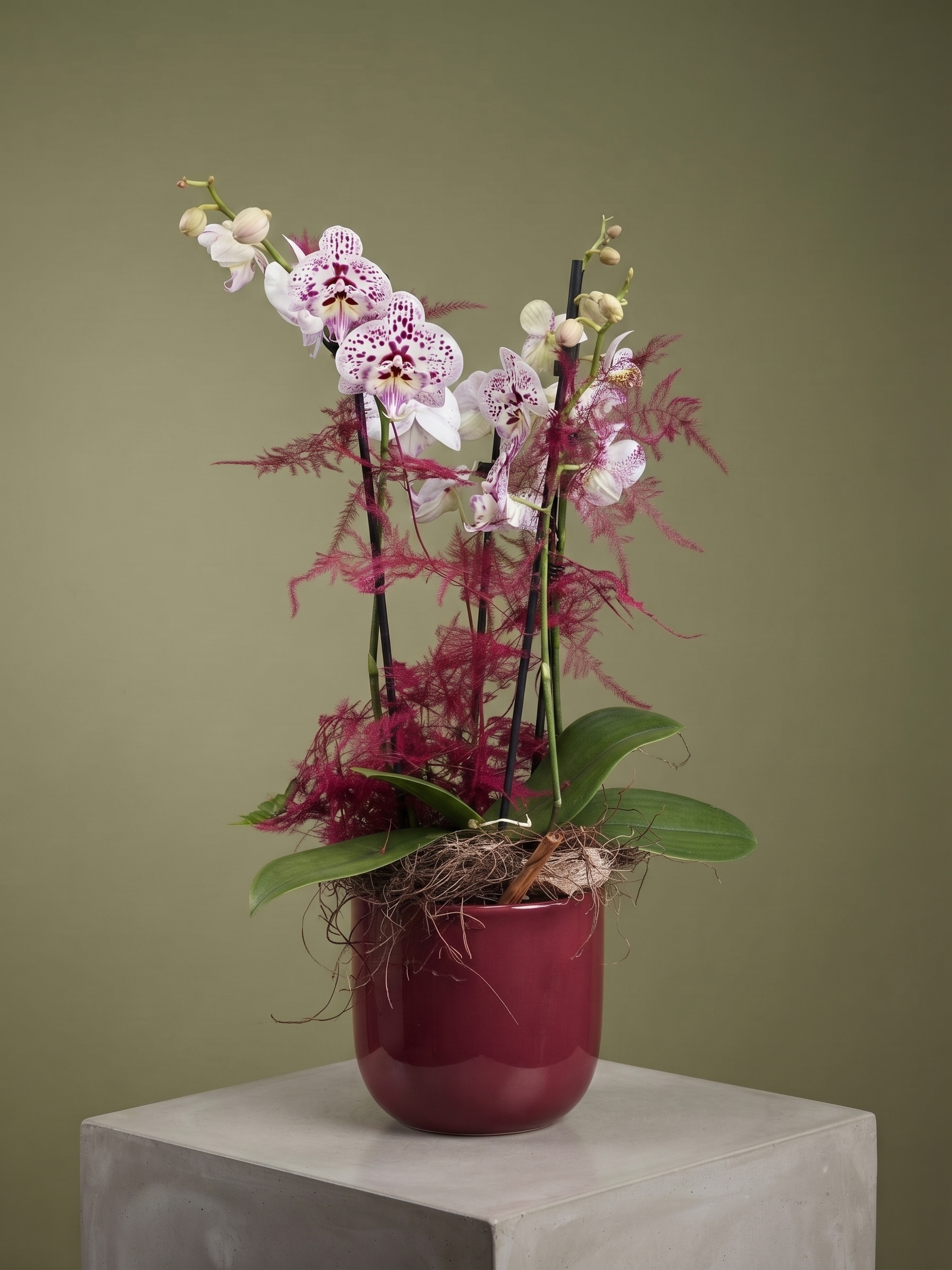 Orchidée Phalaenopsis Blanche